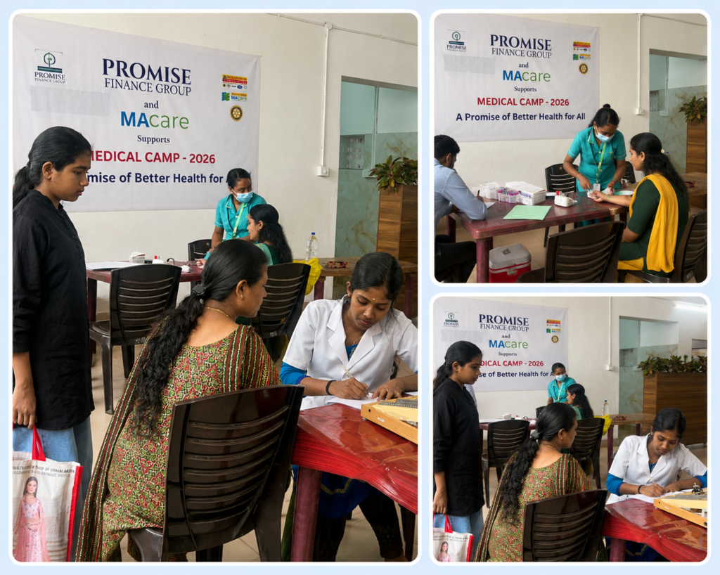 Medical Camp,Promise, promise finance group,promise irinjalakuda
