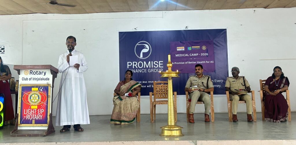 free medical camp,promise,promise finance,medical camp iirnjalakuda,macare