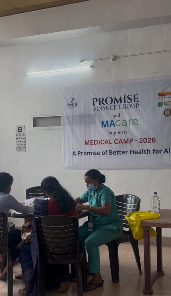 Free medical camp,promise,promise finance